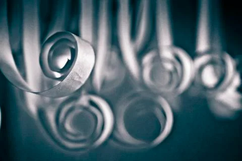 Paper strips of a lightner. Stock Photos