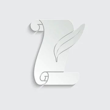 Paper Suva paper - vector icon - vector icon 库存插图
