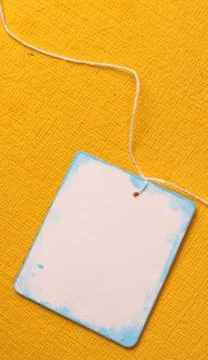 Paper tag 写真素材
