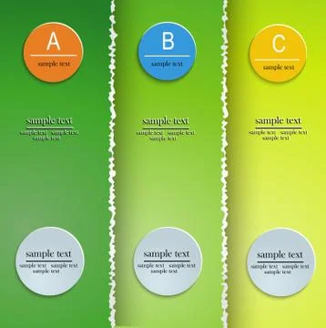 Paper template Stock Illustration