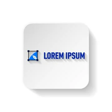 Paper with text Stock Illustration