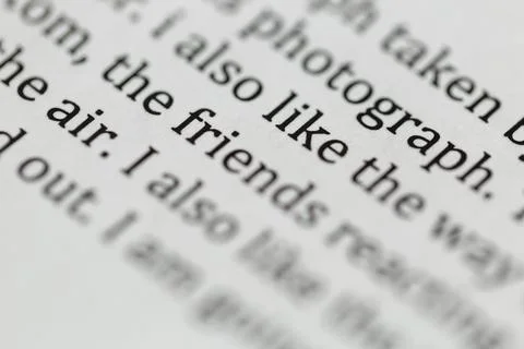 Paper with Text Stock Photos