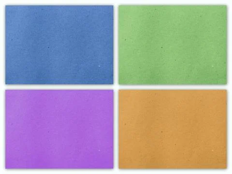 Paper texture. collection background template for design work Stock Photos