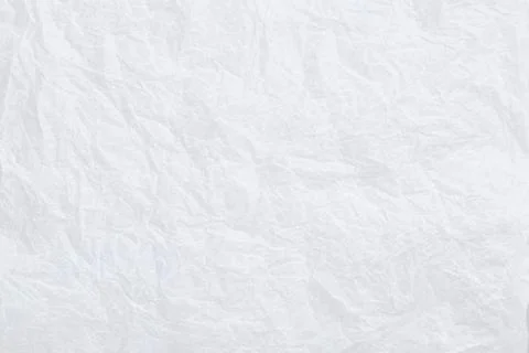 Paper texture. Crumpled sheet of white paper Stock Illustration