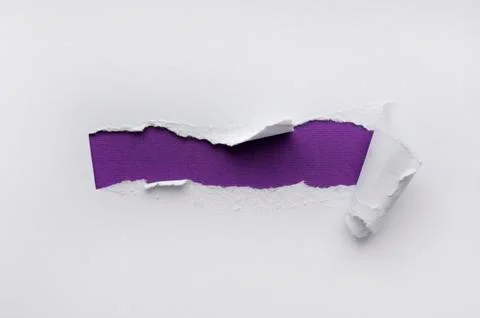 Paper texture. torn paper.  torn strip Stock Photos