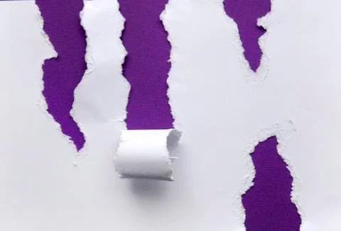 Paper texture. torn paper.  torn strip Stock Photos