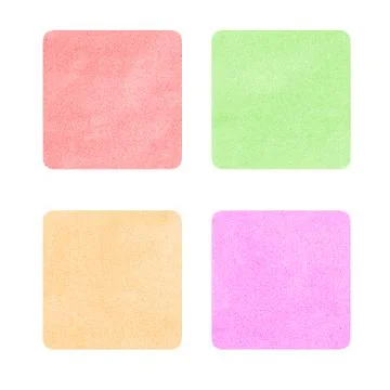 Paper texture  on white background Stock Illustration