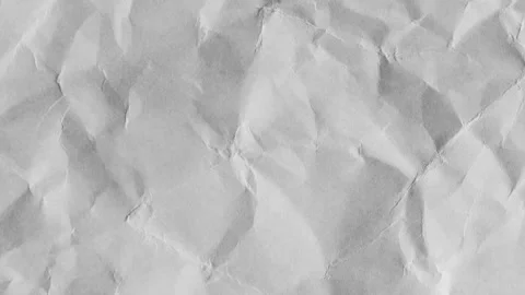 Paper textured, time lapse, crumpled, wrinkled, torn, animated, sheet, loop Stock Footage 314619226