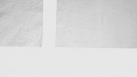 Paper transitions with alpha channel Vídeo Stock 256904311