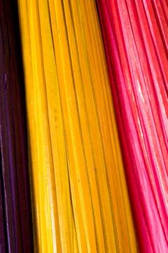 Paper umbrella background Stock Photos