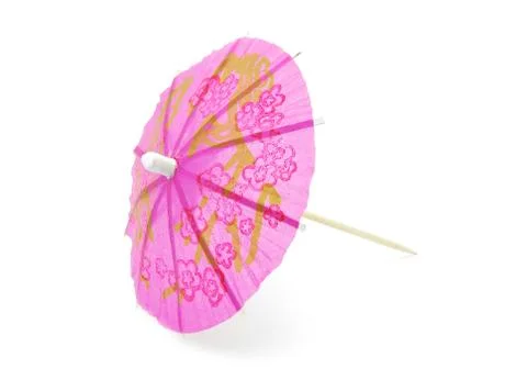 Paper umbrella Stock Photos