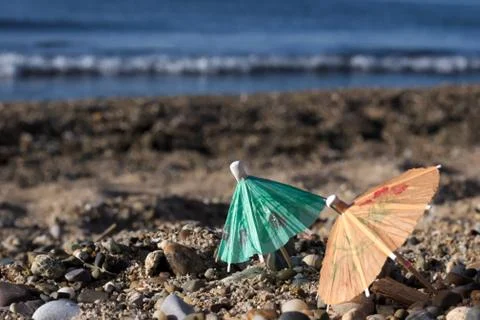 Paper umbrella Stock-Fotos