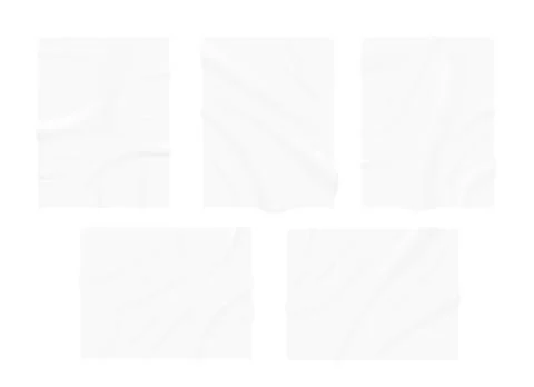 Paper wave empty poster. page vertical business documents. Vector 스톡 일러스트