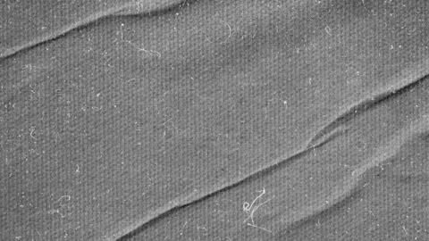 Paper Wave Texture Overlay with Soft Fabric Weave Pattern on Neutral Backgr.. Stock Footage 327968899