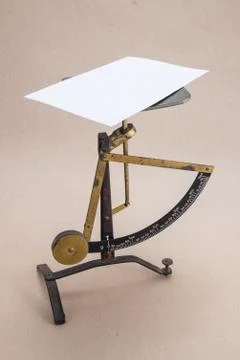 Paper weight with an envelope Stock-Fotos