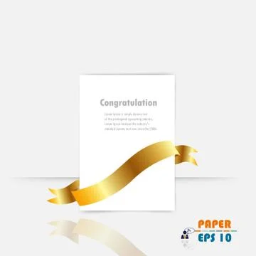 Paper white background vector Stock Illustration