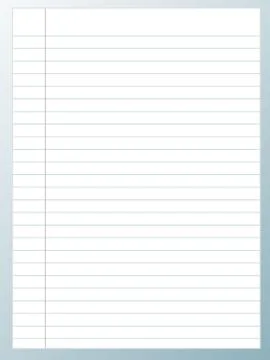 Paper White sheet Realistic. vector background Stock Illustration