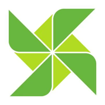 Paper windmill icon vector  for graphic design, logo, website, social media, Stock Illustration