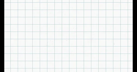Paper from a workbook, lined paper blank sheets. Art design lines, grid page not Stock Footage 306214711