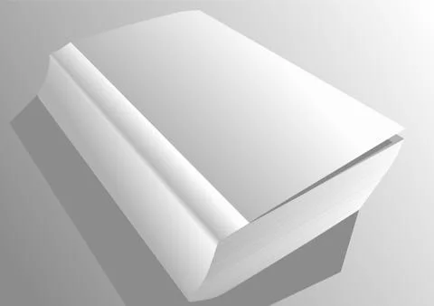 Paperback book Stock Illustration