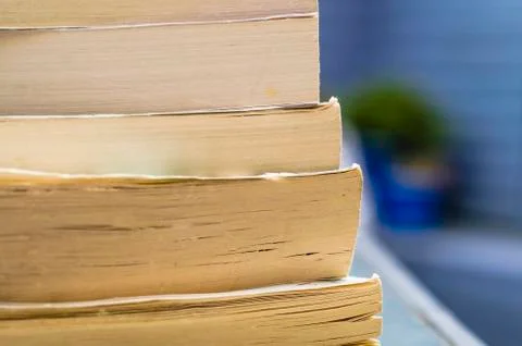 Paperback Books Stock Photos