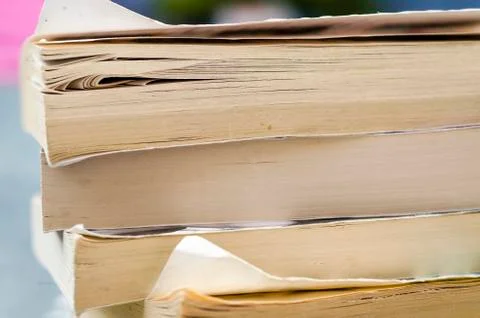 Paperback Books Stock Photos