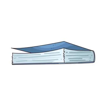 Paperback illustration Stock Illustration