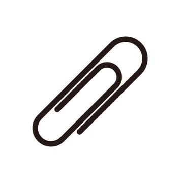 Paperclip icon Stock Illustration