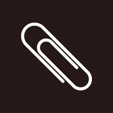 Paperclip icon Stock Illustration