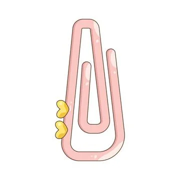 Paperclip Stock Illustration