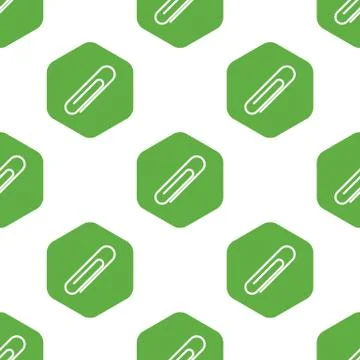 Paperclip pattern Ilustración de archivo