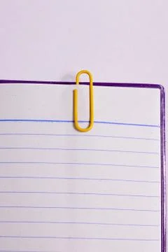 Paperclip Stock-Fotos