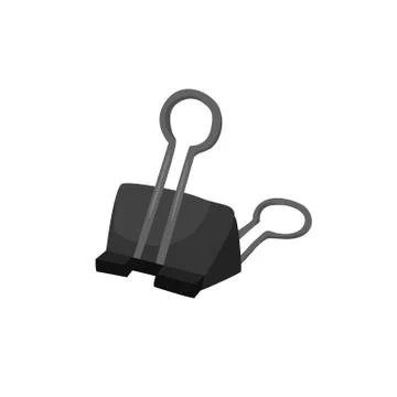 Paperclip vector isolated Stock Illustration