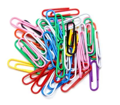 Paperclips Stock Photos