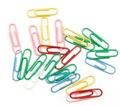 Paperclips Stock Photos