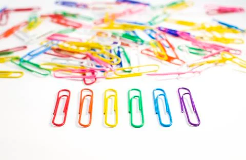 Paperclips Stock Photos