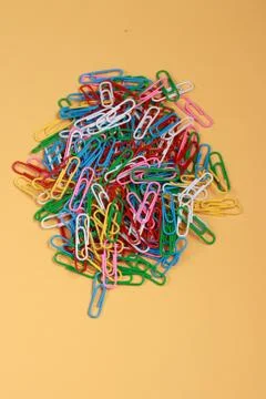 Paperclips Foto stock