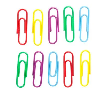 Paperclips Stock Photos
