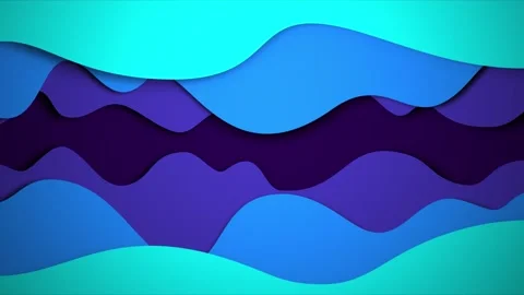 Papercut Parallax Video Loop Stock-Footage 247454933