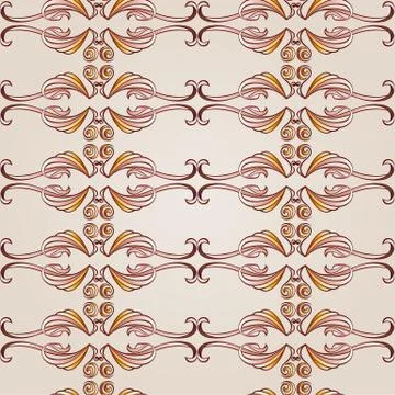 Paperhangings Stock Illustration