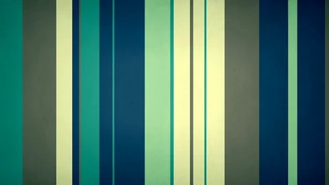 Paperlike Multicolor Stripes 02 - Texturized Green Blue Bars Background Loop Видео 97542181