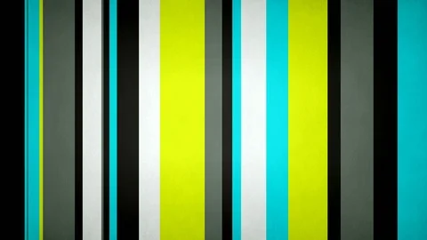 Paperlike Multicolor Stripes 07 - Texturized Neon Contrast Bars Background Loop 스톡 동영상 97547524