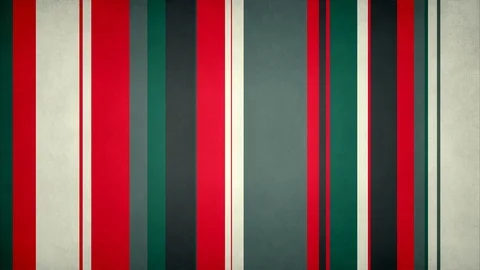 Paperlike Multicolor Stripes 39 - 4k Textured Red And Green Stripes Loop 動画素材 100880637