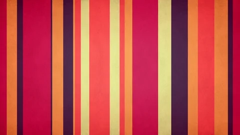 Paperlike Multicolor Stripes 50 - 4k Warm Colored Grungy Bars Background Loop 動画素材 99894613