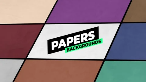 Papers Backgrounds 库存 After Effects