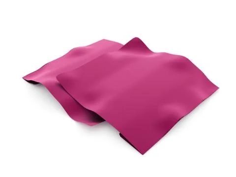 Papers concept rendered on white Stock Illustration