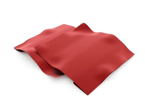 Papers concept rendered on white Stock Illustration