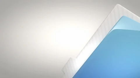 Papers fly into a folder Stock Footage 41895142