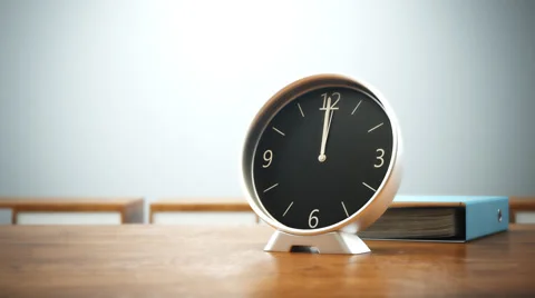 Paperwork Finished At Office Hour. Stock Footage 56551239
