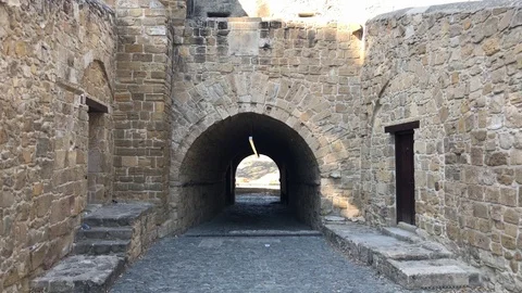 Paphos Gate in Nicosia Stock Footage 95624156